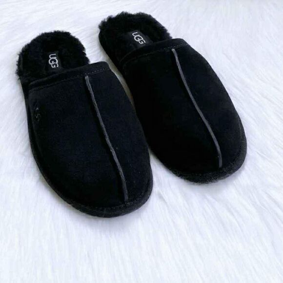 UGG Pearle slippers Black Unisex Women 12 or Men 10.5 main image 8